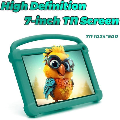 Kids Tablet: 7-Inch Android 12 Tablet for Boys and Girls – Close-up Detail