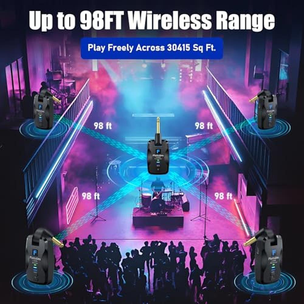 Guitar Transmitter: FW2D Wireless Guitar System 2.4 GHz – Packaging
