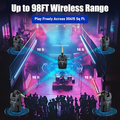 Guitar Transmitter: FW2D Wireless Guitar System 2.4 GHz – Packaging