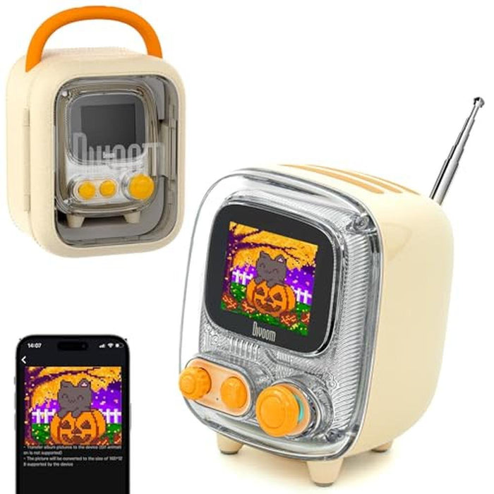 Speaker Divoom: Divoom Tiivoo-2 FM Radio Bluetooth Speaker – Front View