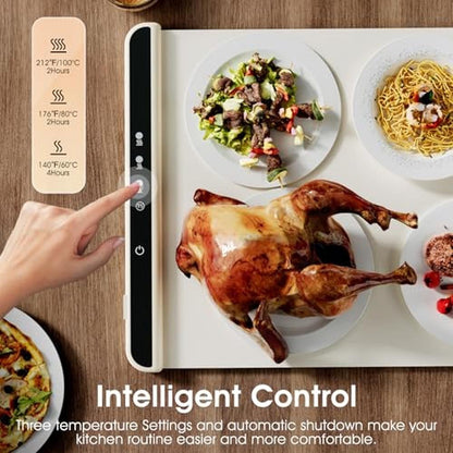Food Warmers: Premium Electric Warming Trays for Buffet – Close-up Detail