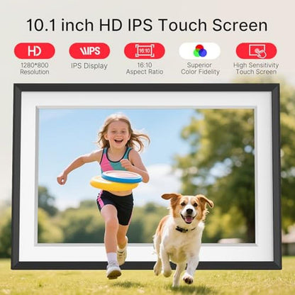 Digital Frame: Frameo 10.1 Digital Picture Frame Smart WiFi – Packaging