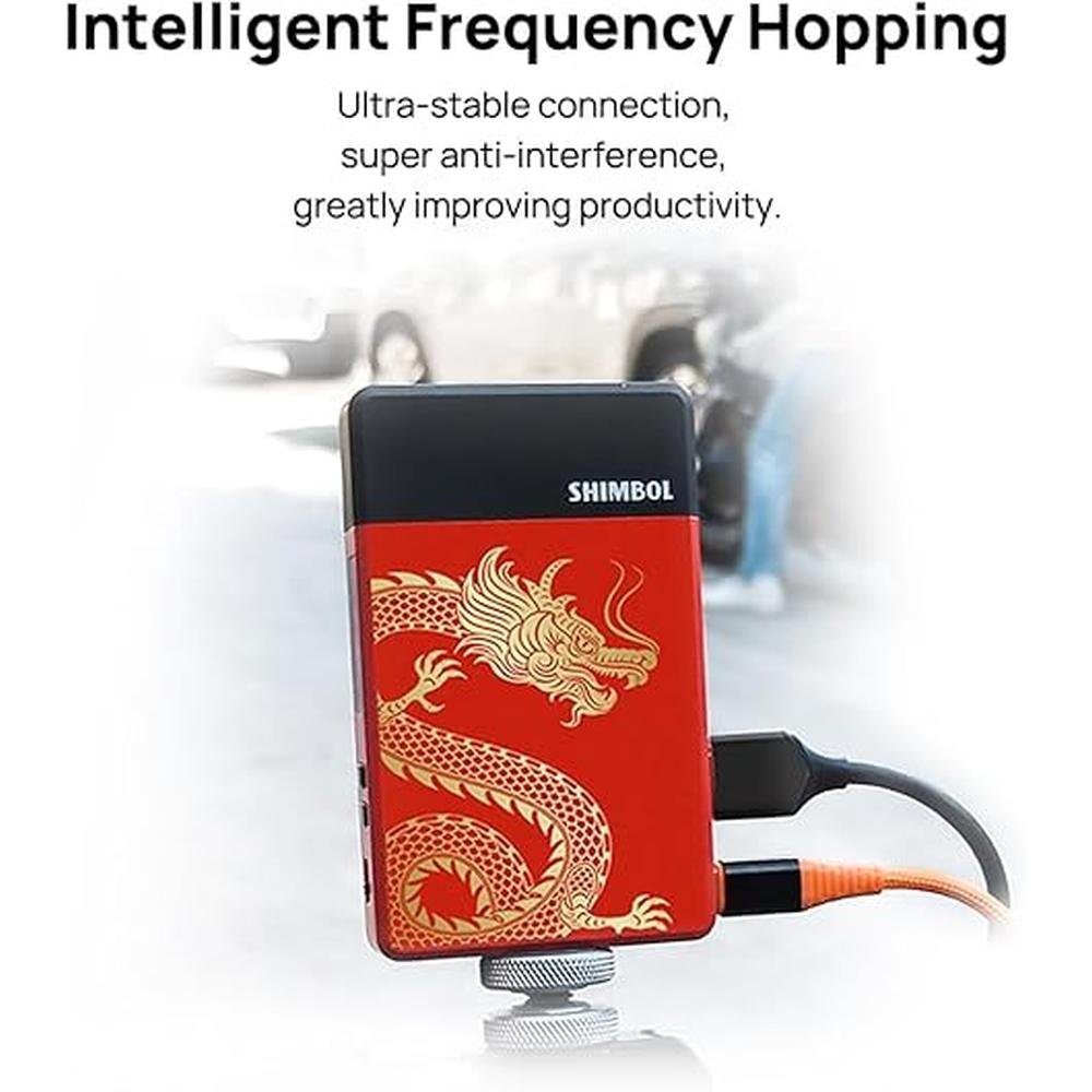 Shimbol Video Transmitter: Shimbol TP Mini Wireless Video – Side View