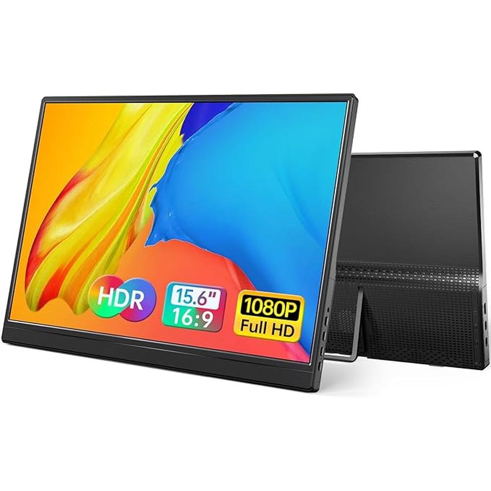 Monitor YXK: YXK Portable 15.6 Inch 1080p USB-C HDMI Ultra – Front View