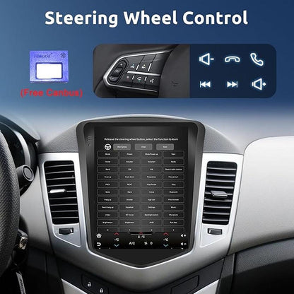 2G+64G Car Stereo Radio for Chevrolet Cruze J300 2009-2014 – In Use