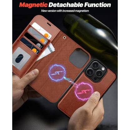 Phone Case OCASE: OCASE iPhone 16 Pro Max Detachable Wallet – Close-up Detail