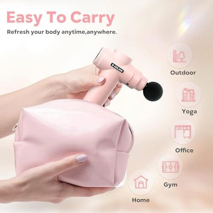 Gun Massage: AERLANG Mini Massage Gun Deep Tissue Massager – In Use