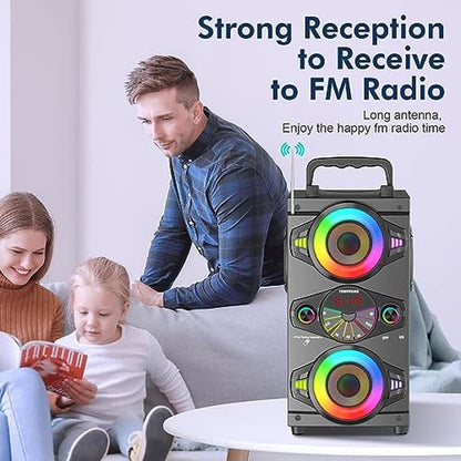 Portable Bluetooth Speakers: 60W Big Powerful Wireless Loud – Packaging