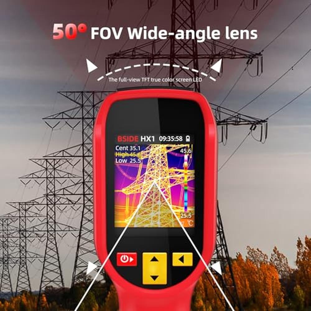 BSIDE Thermal Imaging Camera 240240 Resolution 15 Color – Close-up Detail