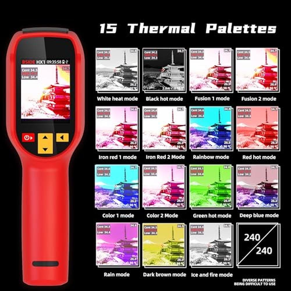 BSIDE Thermal Imaging Camera 240240 Resolution 15 Color – Packaging