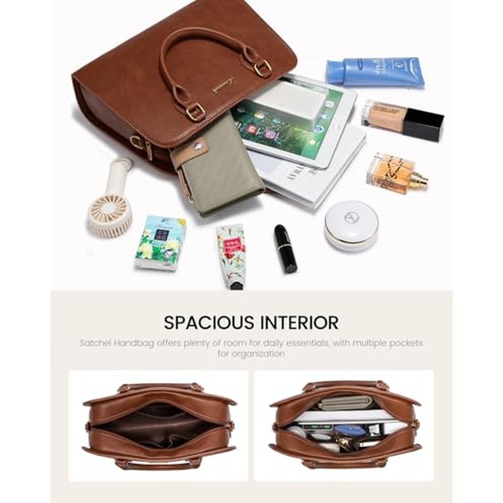 LOVEVOOK Purses: Top Handle Satchel Purse – Close-up Detail