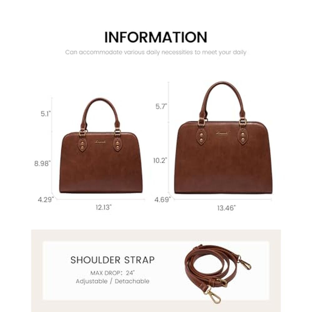 LOVEVOOK Purses: Top Handle Satchel Purse – In Use
