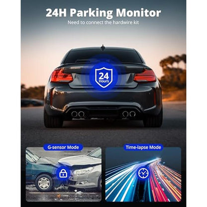 Dash Camera: Kingslim Dash Cam Front and Rear 2K+1080P Mini – Packaging