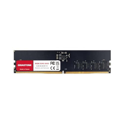 DDR5 RAM: GIGASTONE 16GB DDR5 4800MHz PC5-38400 – Front View