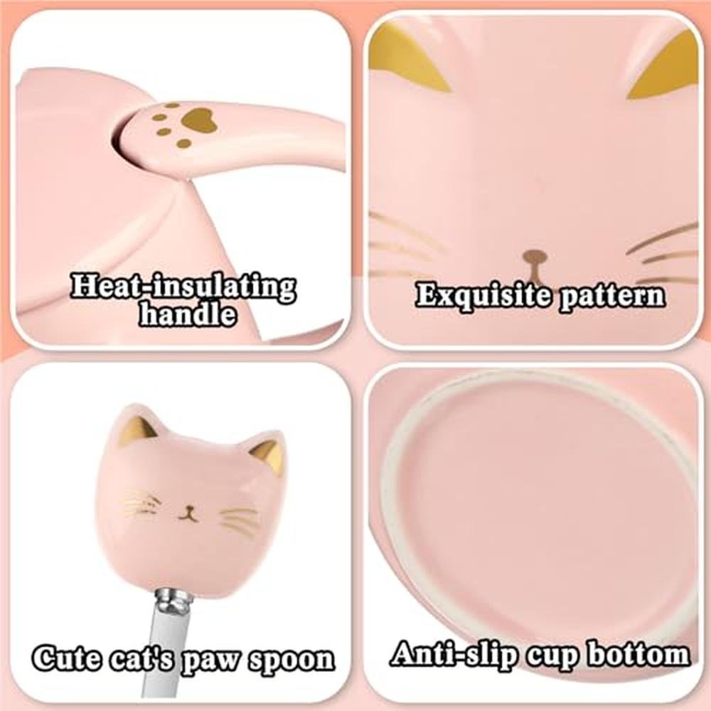 Coffee Warmer: Reallnaive Cat Coffee Cup Warmer Electric – Close-up Detail