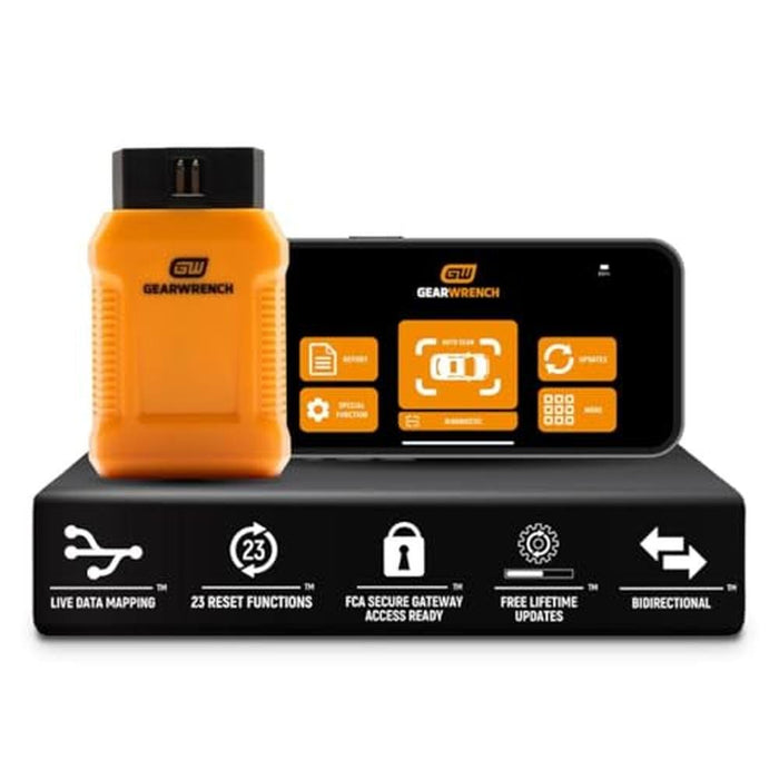 Gearwrench Professional Bi-Directional Diagnostic Scan Tool – Front View
