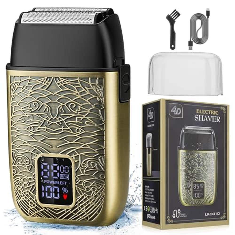 Electric Shavers for Men: Dumite Electric Razor Head – Front View