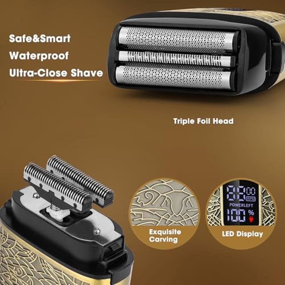 Electric Shavers for Men: Dumite Electric Razor Head – Side View