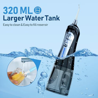 NBGRLVS Water Dental Flosser: Cordless 6 Modes Portable – Packaging