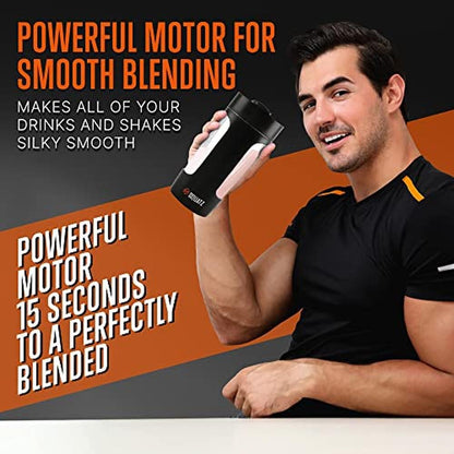 Squatz Electric Shaker Bottle – Close-up Detail