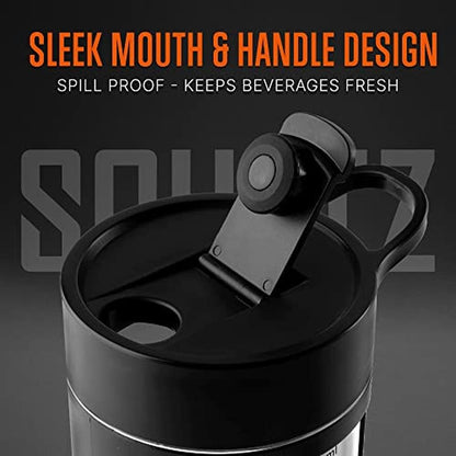 Squatz Electric Shaker Bottle – In Use