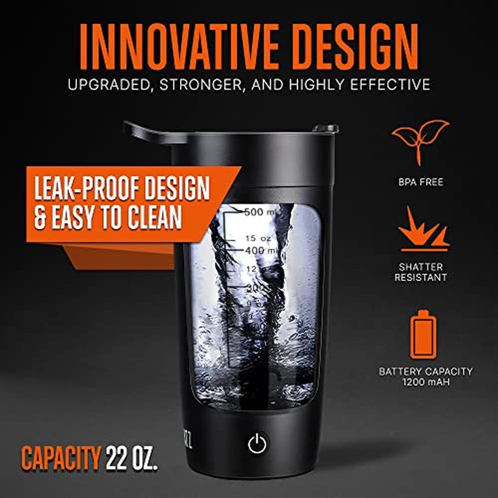 Squatz Electric Shaker Bottle – Packaging
