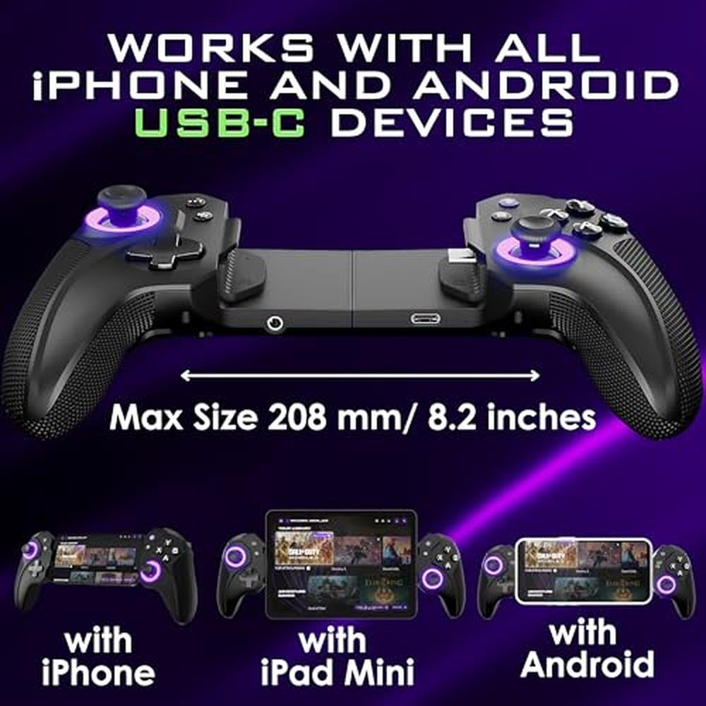 Mobile Gaming Controller: ELO Vagabond – Side View