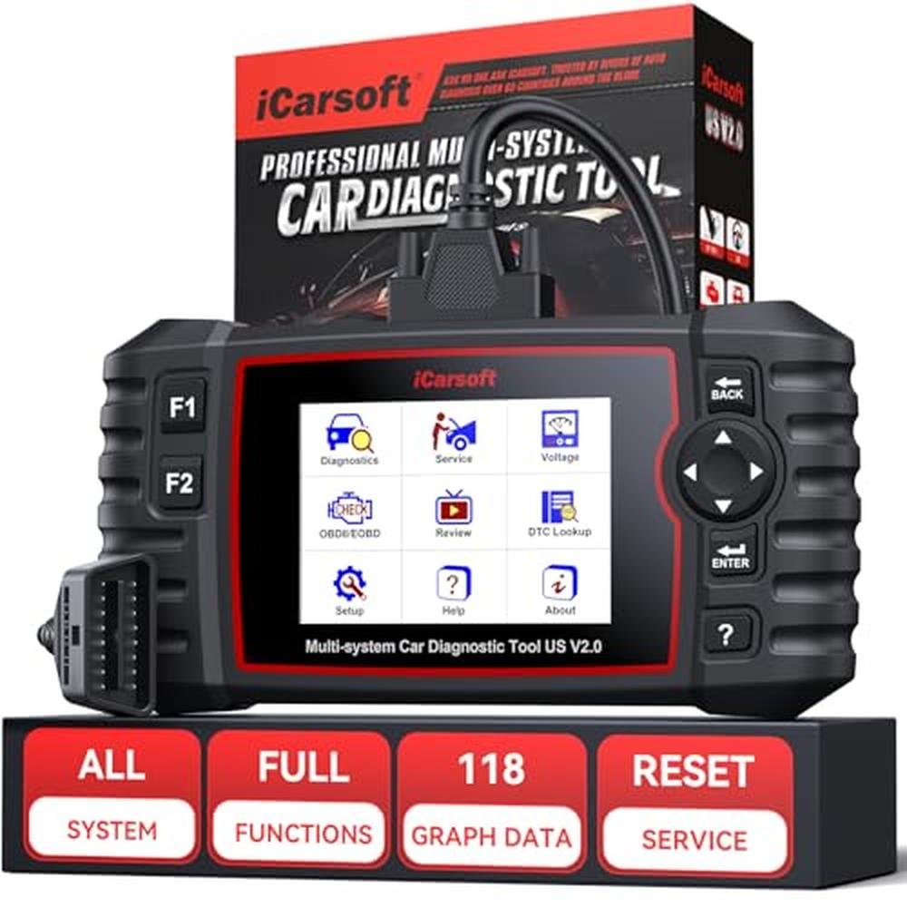 Full System Diagnostic Scan Tool – Front View