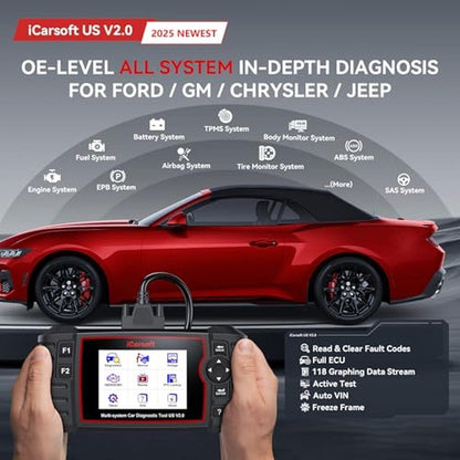Full System Diagnostic Scan Tool – Side View