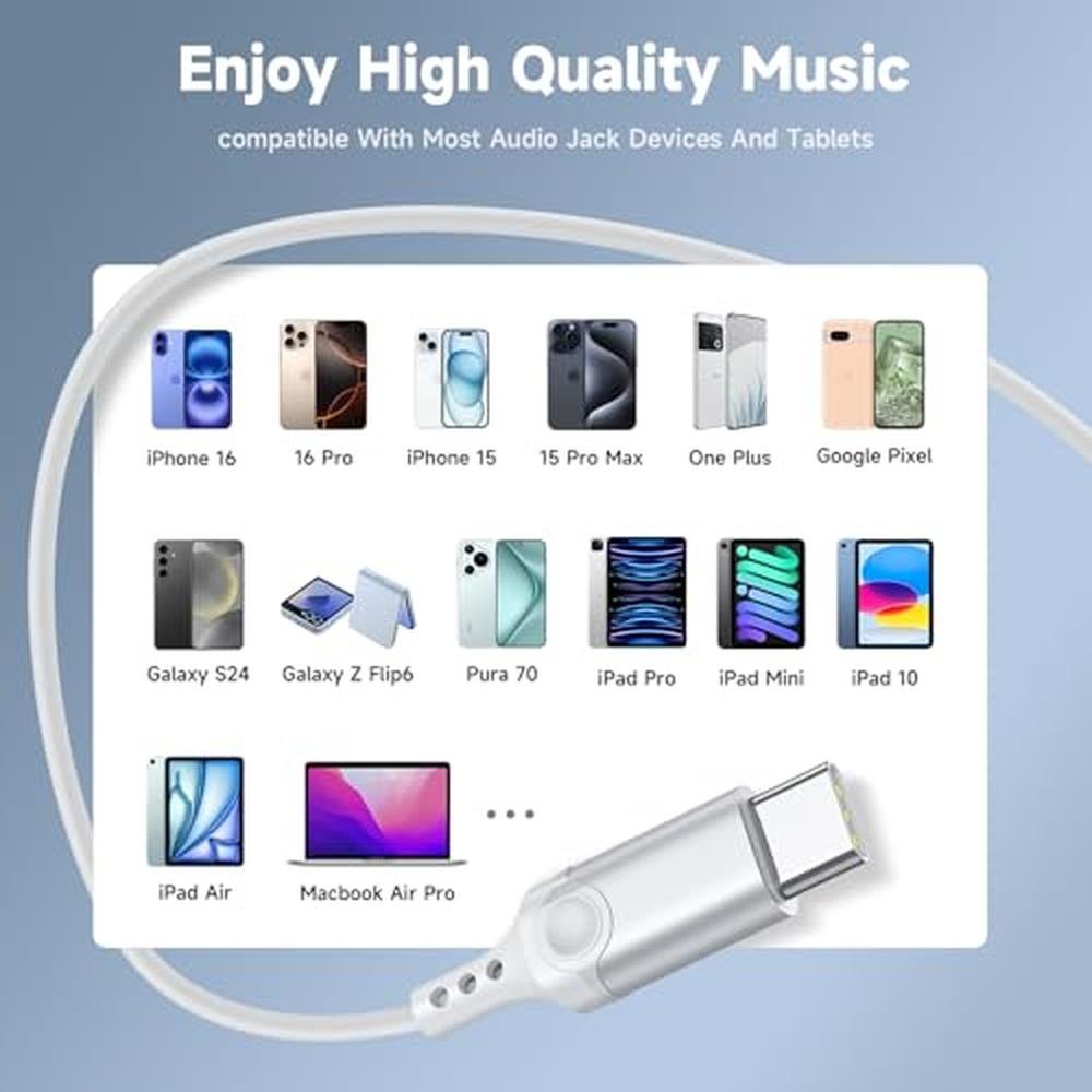 iPhone Headphones: USB C Earbuds for iPhone 16 – Packaging