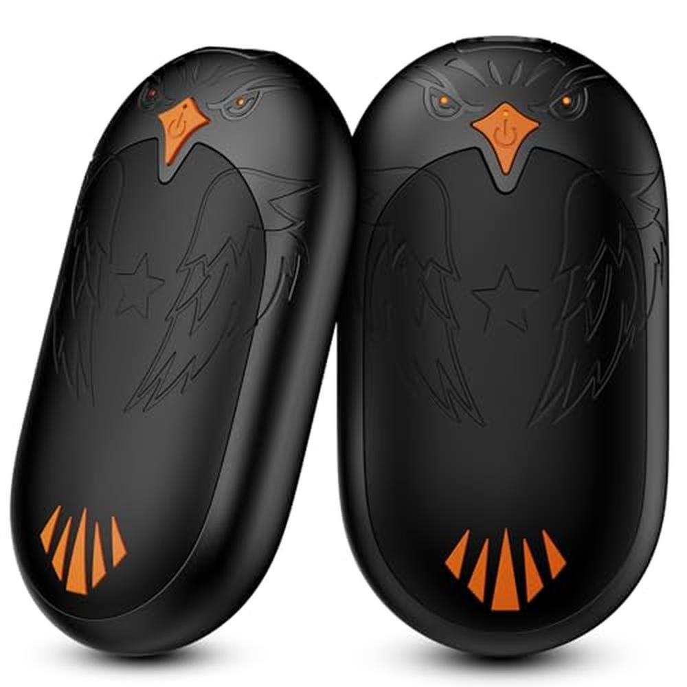 Hand Warmers: Magnetic Rechargeable 2 Pack Electric Hand – Front View