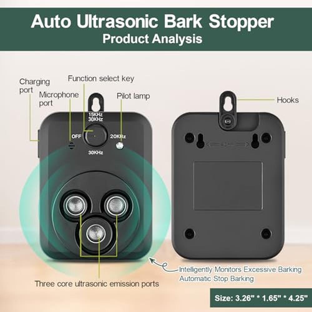 Barking Dog Control: Anti Barking Device Auto Dog Barking – Close-up Detail