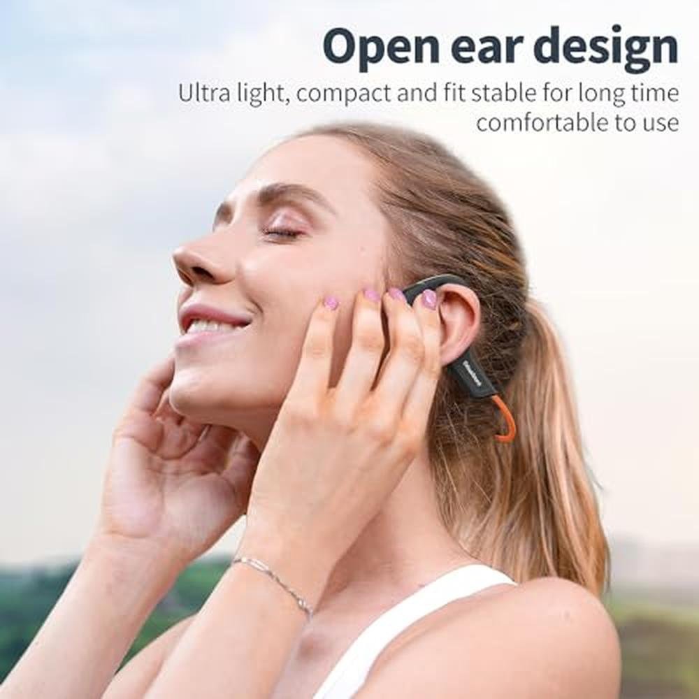 Headphones SilisoundTek: SilisoundTek Bone Conduction – Side View