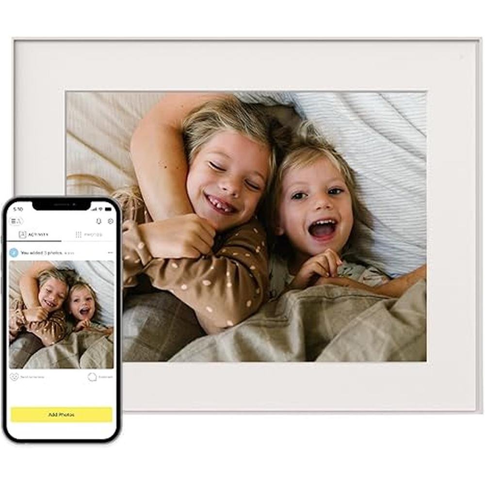 Aura Digital Frame: Aura Walden 15 WiFi Digital Picture – Front View