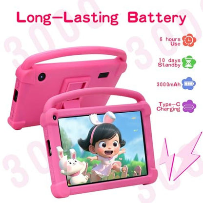 Kids Tablet: 7-inch Android Tablet for Kids with 4GB RAM – In Use