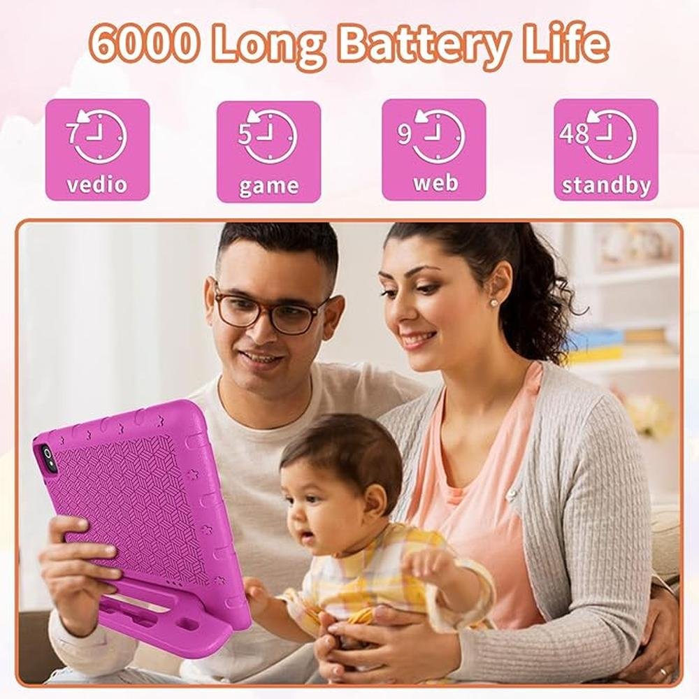 Kids Tablet: Android 14 Tablet 10 Inch Kids Tablets with – Close-up Detail