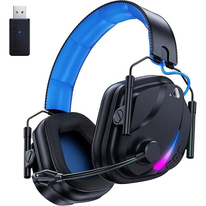 HW12 Wireless Gaming Headset with Microphone 2.4GHz – Front View