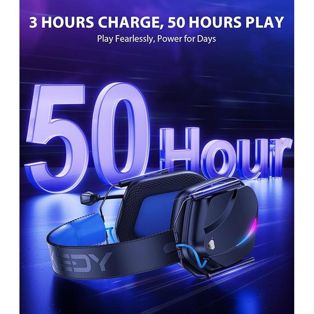 HW12 Wireless Gaming Headset with Microphone 2.4GHz – Packaging