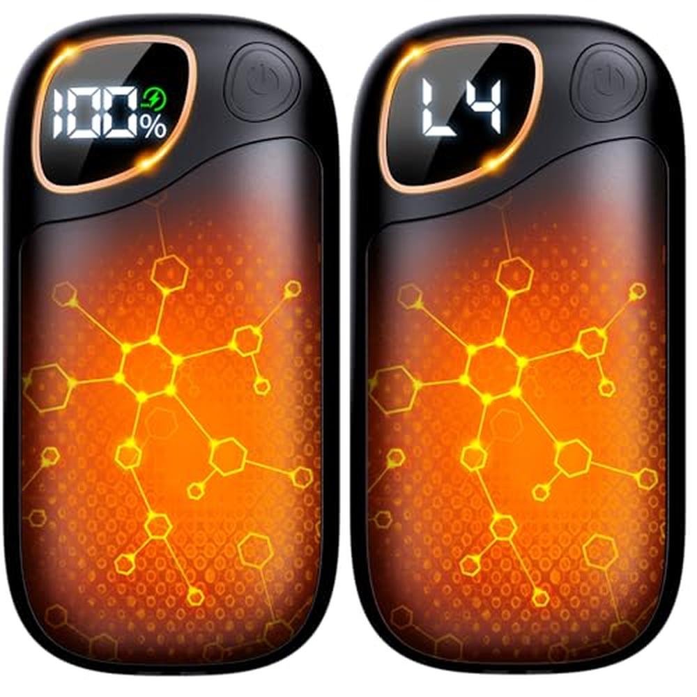 Hand Warmers: Rechargeable Electric Hand Warmers 2-Pack – Front View