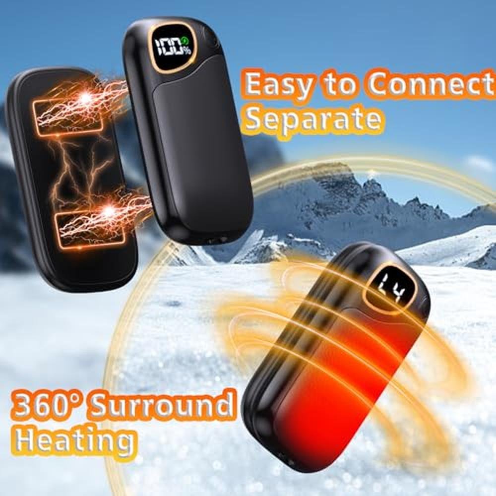 Hand Warmers: Rechargeable Electric Hand Warmers 2-Pack – In Use