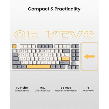 Mechanical Keyboard: Wireless Gasket Mounted with Creamy – Packaging