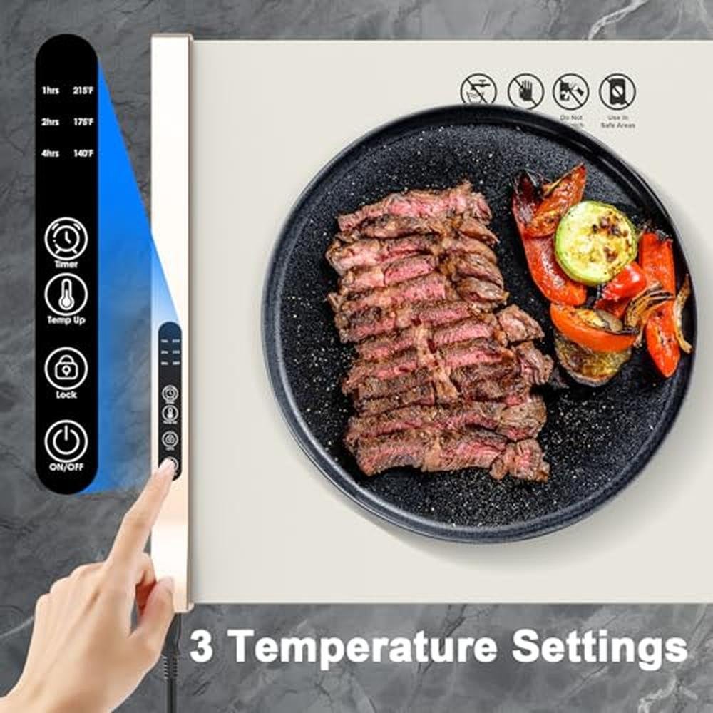 Food Warming: Nsyee Electric Warming Tray – Close-up Detail