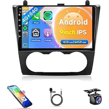 4G+64G Car Radio for Nissan Altima 2008 2009 2010 2011 2012 – Front View