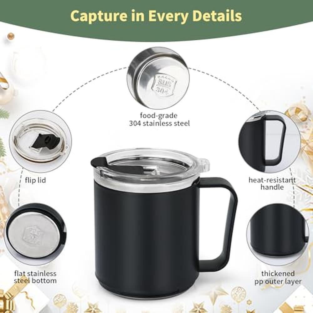 Coffee Warmer: VOBAGA Mug Warmer & Mug Set for Desk – Close-up Detail