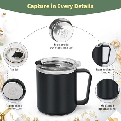 Coffee Warmer: VOBAGA Mug Warmer & Mug Set for Desk – Close-up Detail
