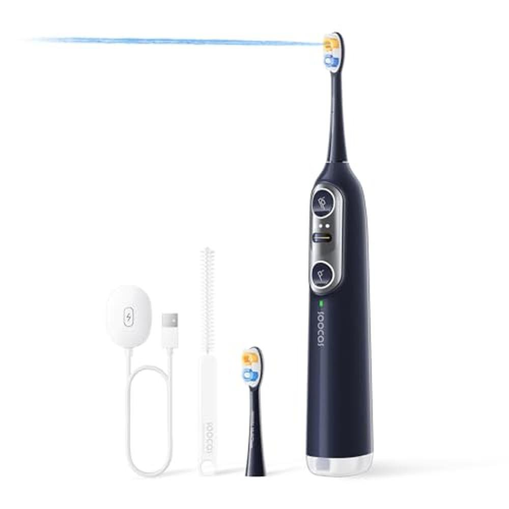 Electric Toothbrush with Water Flosser for Adults – Front View