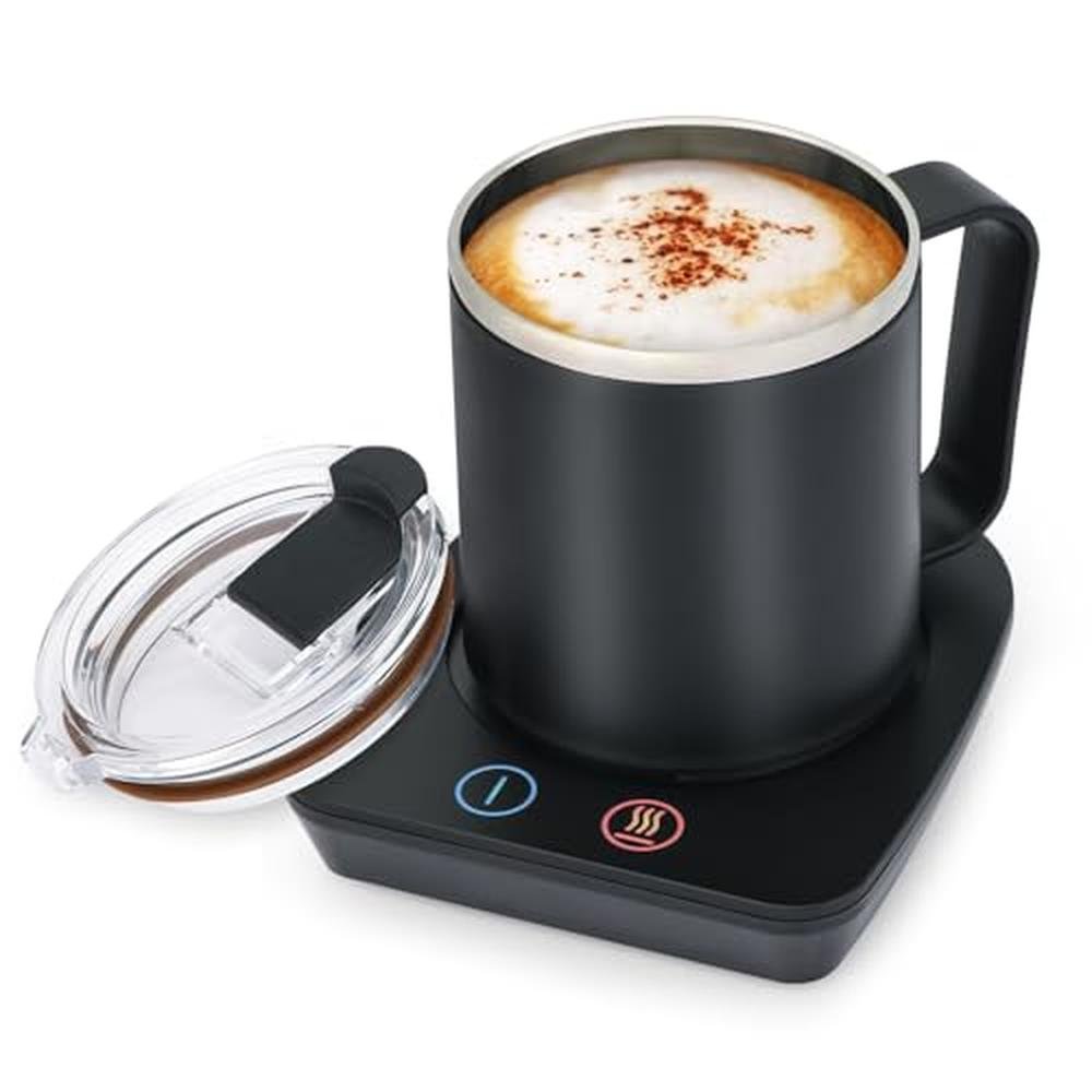 Coffee Warmer: VOBAGA Electric Coffee Cup Warmer with 15oz – Front View
