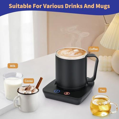 Coffee Warmer: VOBAGA Electric Coffee Cup Warmer with 15oz – Packaging
