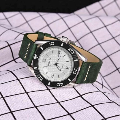 WOCCI 21mm: Old-Fashioned Watch Band for Men – Side View