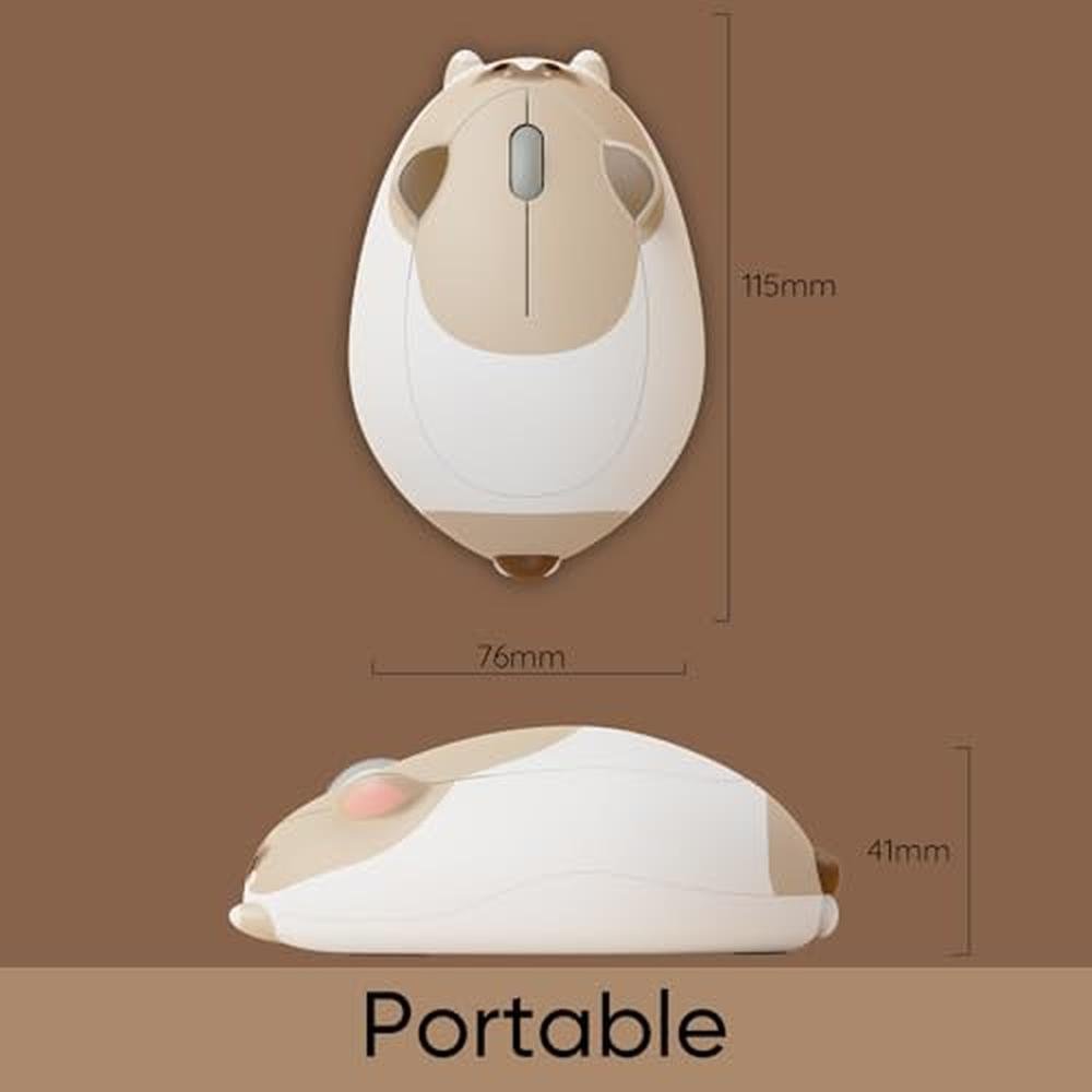 Akko Wireless Gaming Mouse Ragdoll Cat 2.4G GHz with a USB – In Use